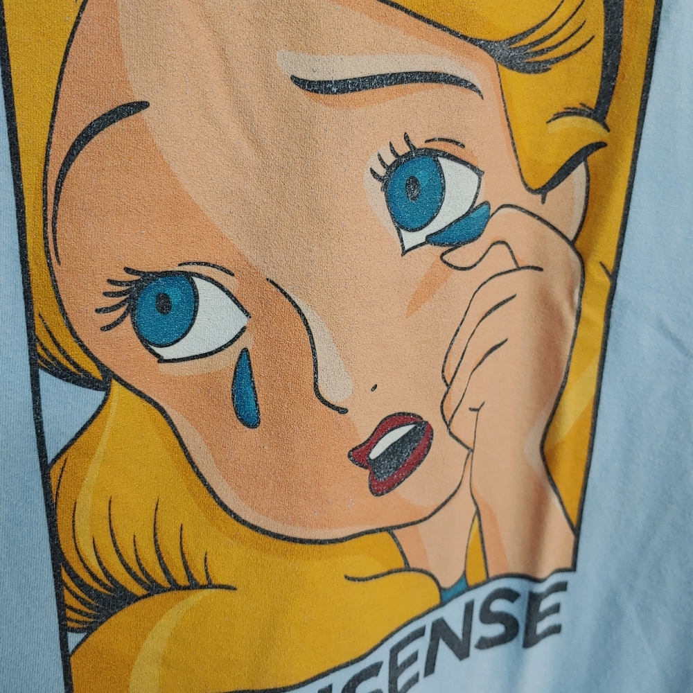 DISNEY Alice in Wonderland I've Had Enough Nonsense tee Women's Size Small - Picture 5 of 5